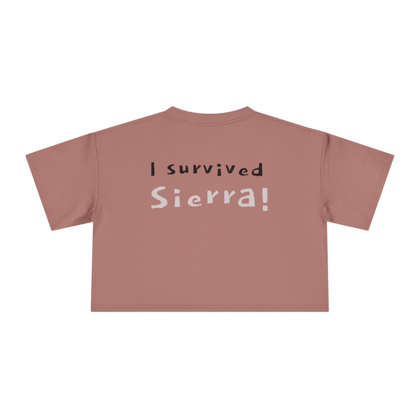 It's your workout cropped tee